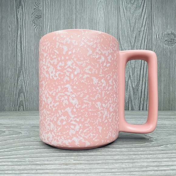 Starbucks Textured/Speckled Pink Coffee Mug/Cup 2019 Matte 12oz Valentine’s Day - Picture 9 of 11